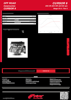 Двигуни FPT Industrial Cursor9 ENT (260 kW)
