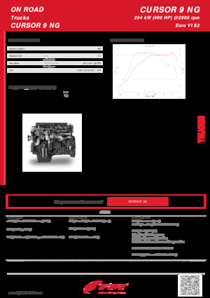 Двигуни FPT Industrial Cursor9 NG (294 kW)