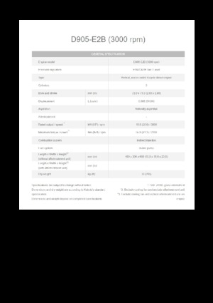 Двигуни Kubota D905-E2B