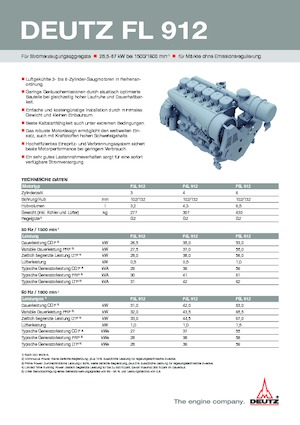 Двигуни Deutz F 3 L 912