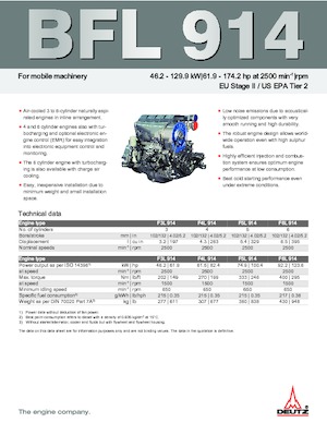 Двигуни Deutz F 3 L 914