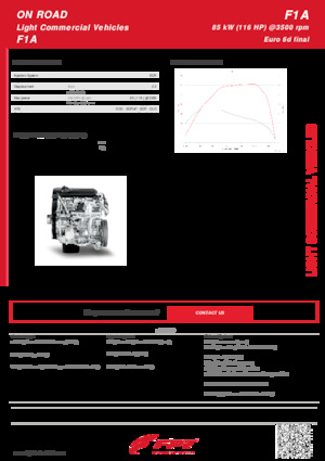 Двигуни FPT Industrial F1A (85 kw)
