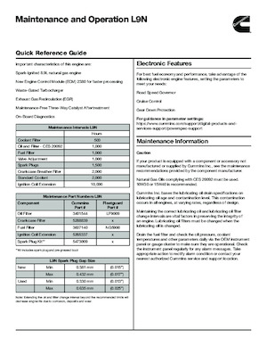 Двигуни Cummins L9N