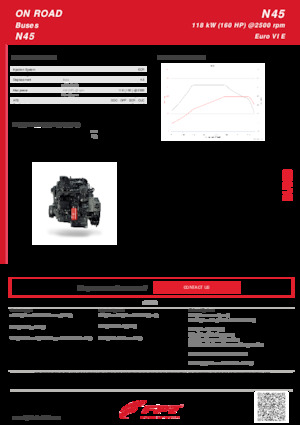 Двигуни FPT Industrial N45 (118 kW)