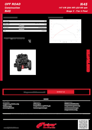 Двигуни FPT Industrial N45 (147 kW)