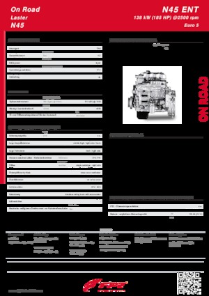 Двигуни FPT Industrial N45 ENT (138 kW)