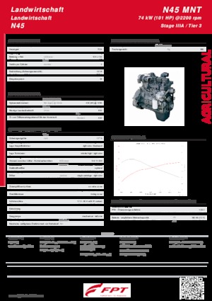 Двигуни FPT Industrial N45 MNT (74 kW) 