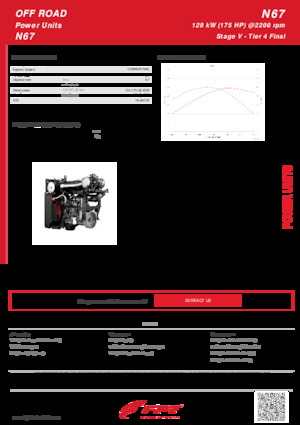 Двигуни FPT Industrial N67 (129 kW)