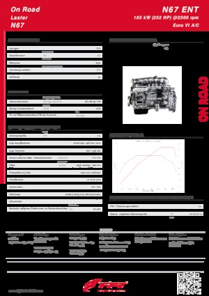 Двигуни FPT Industrial N67 ENT (185 kW)