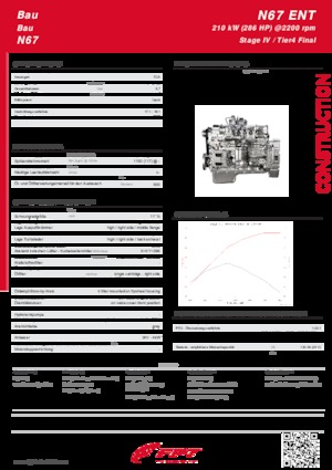 Двигуни FPT Industrial N67 ENT (210 kW) 
