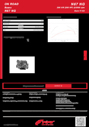 Двигуни FPT Industrial N67 NG (206 kW)