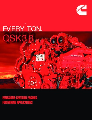 Двигуни Cummins QSK38-1260
