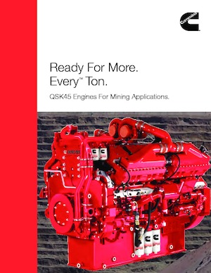 Двигуни Cummins QSK45-2000 