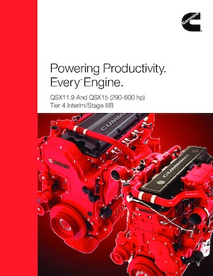 Двигуни Cummins QSX15 580