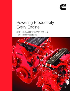 Двигуни Cummins QSX15