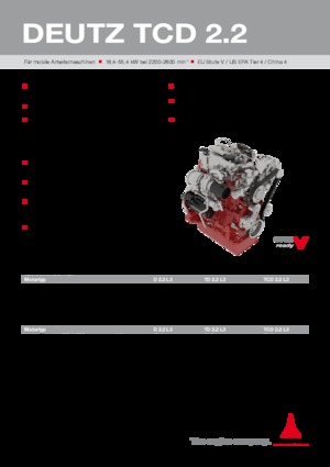 Двигуни Deutz TCD 2.2 L3
