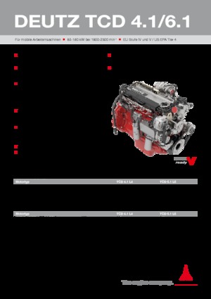 Двигуни Deutz TCD 6.1 L6