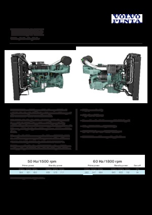 Двигуни Volvo Penta TWD1644GE