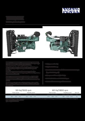 Двигуни Volvo Penta TWD1645GE