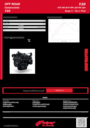 Двигуни FPT Industrial V20 (670 kW)