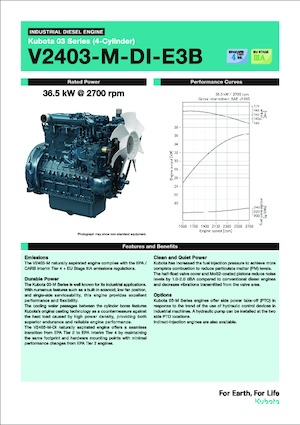 Двигуни Kubota V2403-M-DI-E3B
