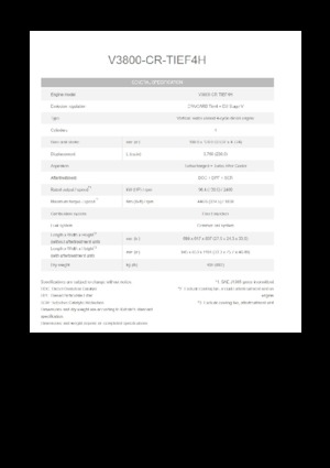 Двигуни Kubota V3800-TIEF4H