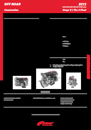 Двигуни FPT Industrial XCursor13 (460 kW)