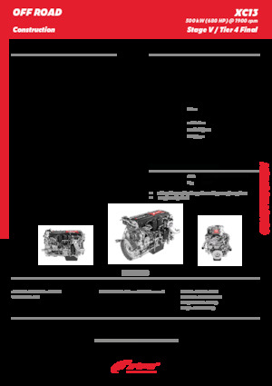 Двигуни FPT Industrial XCursor13 (500 kW)