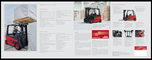Електричні навантажувачі Linde E50/600HL triplex