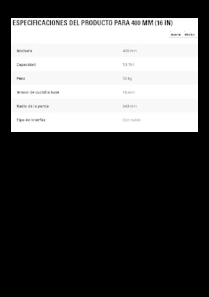 Ківш для екскаватора Caterpillar 400 MM