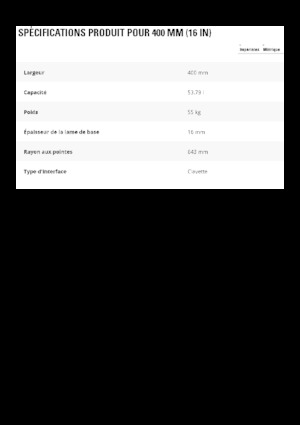 Ківш для екскаватора Caterpillar 400 MM