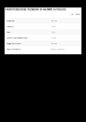 Ківш для екскаватора Caterpillar 400 MM