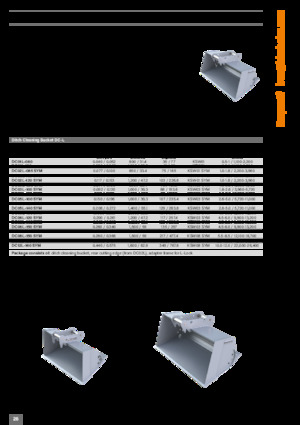 Ківш для екскаватора Kinshofer DC23L-200