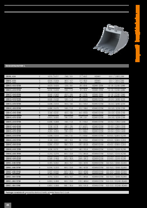 Ківш для екскаватора Kinshofer GB01L-050
