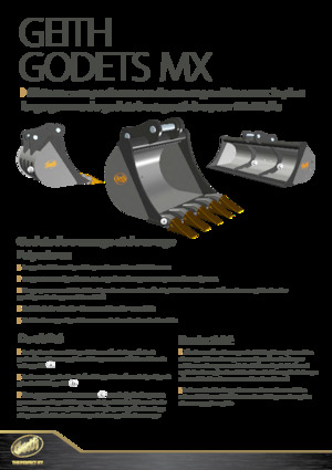 Ківш для екскаватора Geith H11-1000