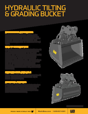 Ківш для екскаватора Werk-Brau WTB60-1.02