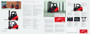 Дизельні вибухозахищені навантажувачі Linde H30D Beverage 