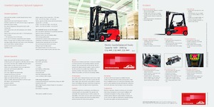 Електричні навантажувачі Linde E20PL std.