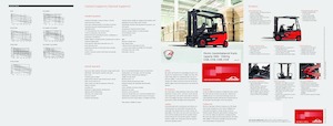 Електричні навантажувачі Linde E35RHL duplex