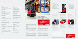 Електричні вибухозахищені ричтраки Linde R14X High