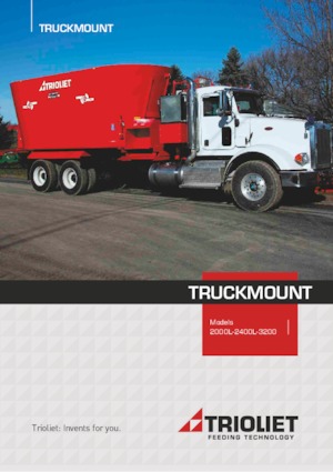 Кормові змішувачі Trioliet 2000L