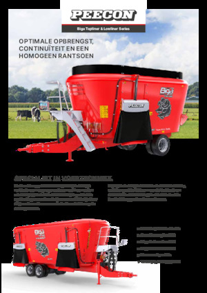 Кормові змішувачі Peecon Biga 19-197/230 Topliner Longlife