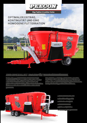 Кормові змішувачі Peecon Biga 30-197/230 Topliner Mammoet Future