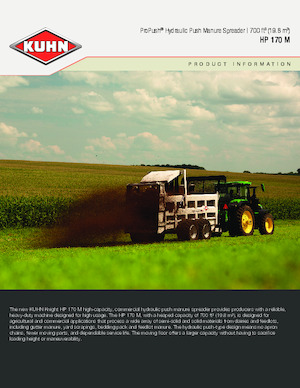 Кормові змішувачі Kuhn HP 170 M