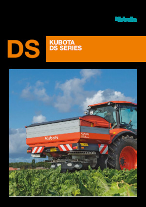 розкидач добрив Kubota DSX-W Geospread 3450 