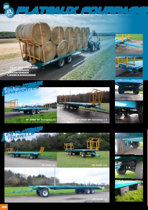 Причіп-платформа Rolland RP 12006 LCH