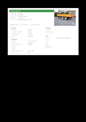 Причіп-платформа Reisch RUTDK-105.LOF