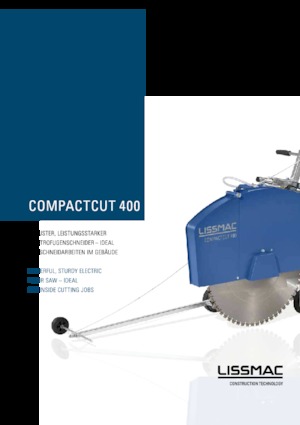 Швонарізники Lissmac Compactcut 400 E