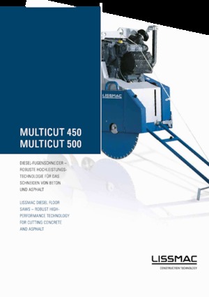 Швонарізники Lissmac Multicut 500