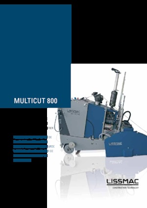 Швонарізники Lissmac Multicut 800 GH